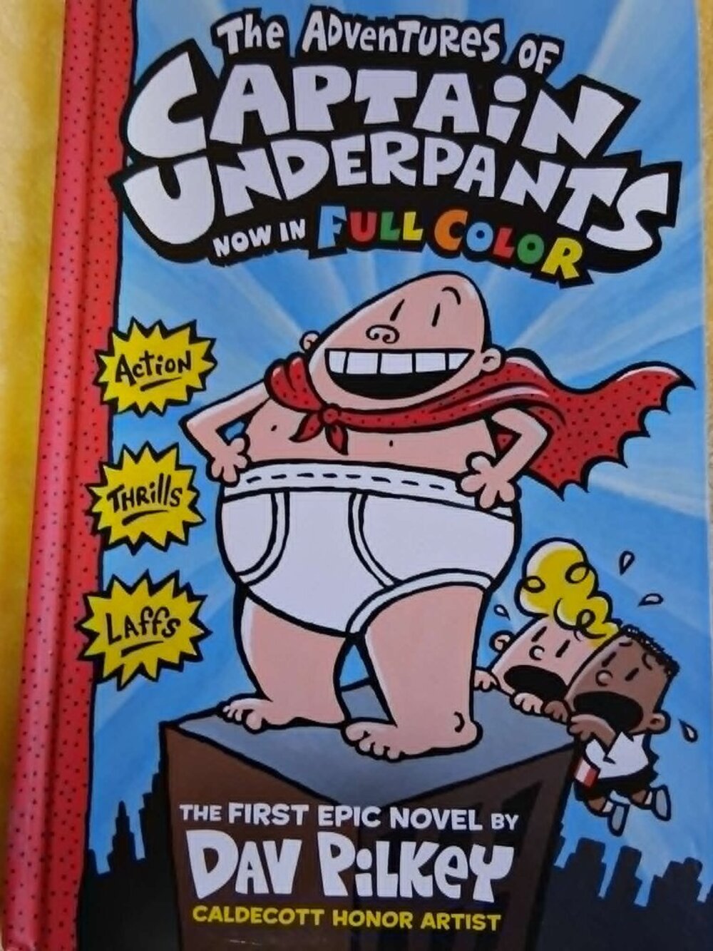 CAPTAIN UNDERPANTS HARD COVER BOOKS (SET OF 3) - Picture 2 of 4